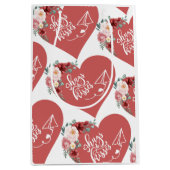 Hugs en Kisses Heart Medium Cadeauzakje (Voorkant)