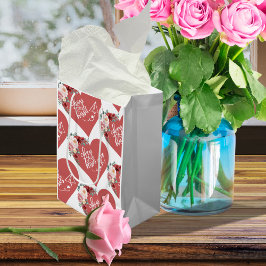 Hugs en Kisses Heart Medium Cadeauzakje