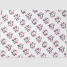 Hugs en Kisses met papier voor kunstweefsel