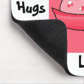 Hugs en Kisses - mousepad Muismat (Hoek)