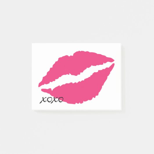 Hugs en Kisses Post-its Post-it® Notes (Voorkant)