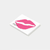 Hugs en Kisses Post-its Post-it® Notes (Schuin)