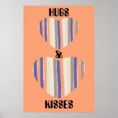 Hugs en Kisses Poster (Voorkant)