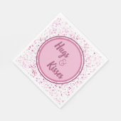 Hugs en Kisses Servet (Hoek)