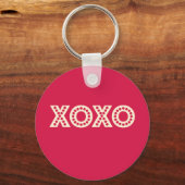 Hugs en Kisses Sleutelhanger (Voorkant)