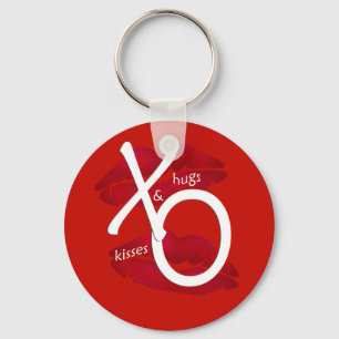 Hugs en Kisses Sleutelhanger