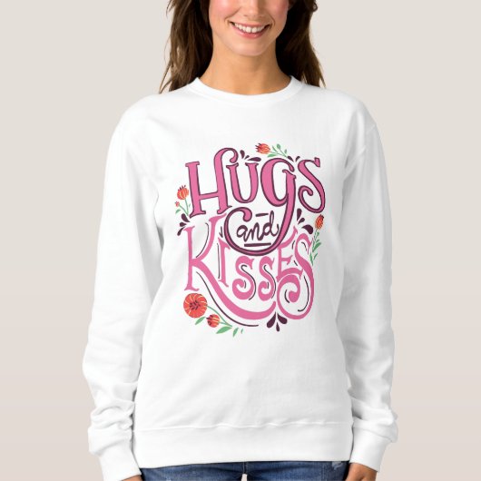 Hugs en Kisses T-Shirt (Voorkant)