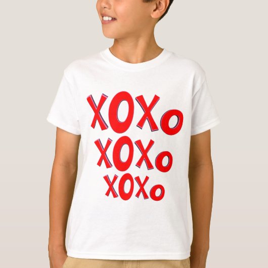 Hugs en Kisses T-shirt (Voorkant)