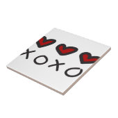 Hugs en Kisses Tegeltje (Zijkant)