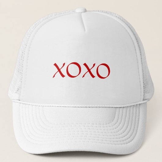 Hugs en Kisses Trucker Pet (Voorkant)