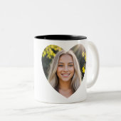 Hugs en Kisses Tweekleurige Koffiemok (Voorkant rechts)