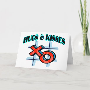 Hugs en Kisses XO Kaart