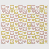 Hugs en kussen cadeaupapier (Vlak)