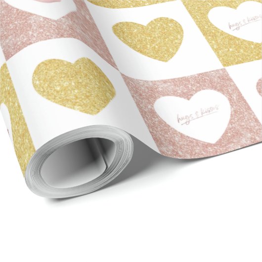 Hugs en kussen cadeaupapier (Rol Hoek)