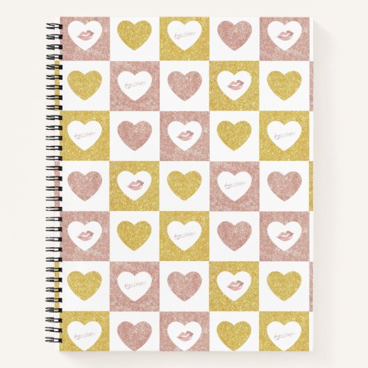 Hugs en kussen notitieboek (Voorkant)