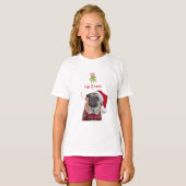 Hugs en kussen t-shirt (Voorkant volledig)