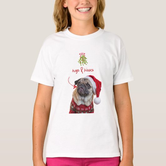Hugs en kussen t-shirt (Voorkant)