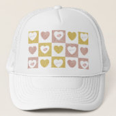 Hugs en kussen trucker pet (Voorkant)