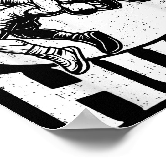 Hugs Funny Wrestling Humor Wrestler Wrestle Men Wo Poster (Hoek)