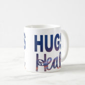 HUGS Heal Coffee Mok (Voorkant rechts)