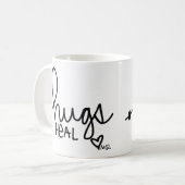 Hugs Heal Coffee Mok (Voorkant links)