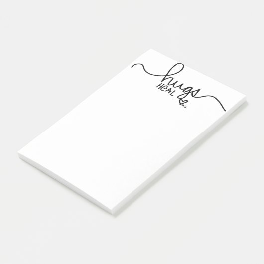 Hugs Heal Post-it Notes (Schuin)