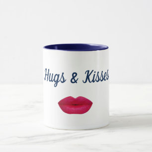 Hugs & kissenkop mok