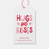 Hugs & Kisses | CadeauLabels (Voorkant)