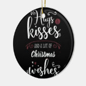 ***HUGS KISSES CHRISTMAS** CHRISTMAS ORNAMENT (Links)