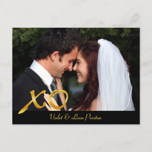 Hugs & Kisses Dank je Briefkaart