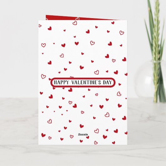 Hugs, Kisses en Dirty Dingen grappig Valentijnse Kaart (Achterkant)