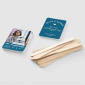 Hugs Kisses Foto Quote Class Afstuderen Dank u Handwaaier (Niet-gemonteerd)