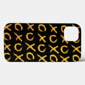Hugs & Kisses (goud) Case-Mate iPhone Case (Achterkant (horizontaal))