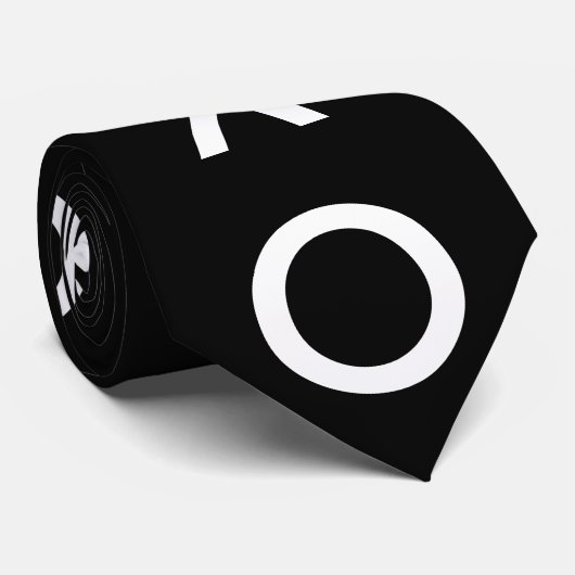 Hugs & Kisses Stropdas (Opgerold)