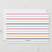 Hugs + Kisses Valentijnsdag Kaart - Poeder (Achterkant)