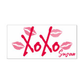 Hugs Kisses XOXO Zelfinktende Stempel (Design)