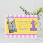 Hugs n Stitches Invite Kaart (Staand voorkant)