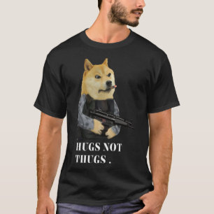 Hugs not thugs t-shirt
