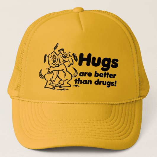 Hugs of drugs? trucker pet (Voorkant)