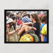 Hugs op de Dancefloor Briefkaart (Voorkant)