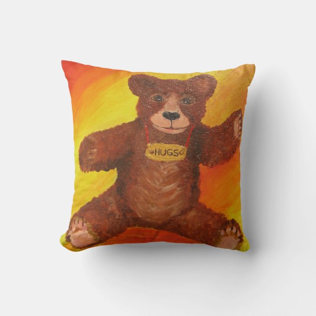 Hugs = Pillow Kussen (Voorkant)