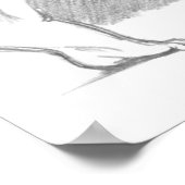 Hugs Poster - Loving Embrace Figuur Study Tekening (Hoek)