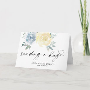 Hugs Quarantine juffrouw van jou sociaal ver Kaart