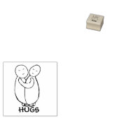 Hugs Rubberstempel (Gestempeld)