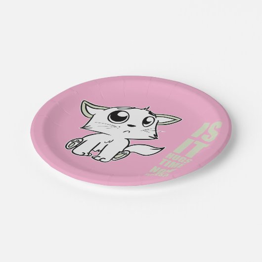 Hugs time papieren bordje (Gekanteld)