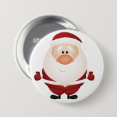 Hugs uit de Button van Santa Claus (Voorkant /achterkant)