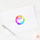 HUGS VAN AFAR RONDE STICKER (Envelop)
