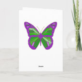 Hugs verzenden, goed Kaart. Kaart (Achterkant)