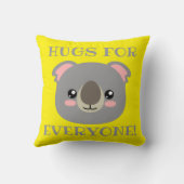 Hugs voor iedereen! kussen (Achterkant)