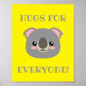 Hugs voor iedereen! poster (Voorkant)